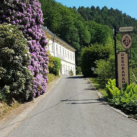 Hotel Garni Dekorahaus Bad Schandau Exterior foto